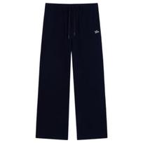 GAP Women's Cooling Logo Wide-Leg Knit Pants 155/62A tamsiai mėlyna spalva