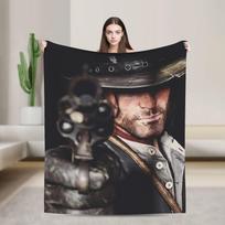 Red Dead Redemption Blankets Fleece All Season Arthur Morgan Multifunction Lightweight Throw Blanket for Bedding Couch Rug Piece Size: 75*100cm, Weight: 230 GSM