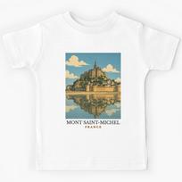 Mont Saint-Michel - France Kids T-Shirt 100