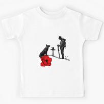 Lest We Forget - Poppy Day (GSD) Kids T-Shirt 120
