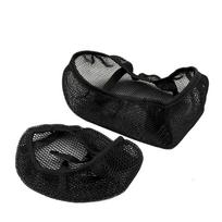 Motorcycle Seat Cover For Royal Enfield Himalayan 411 2016-2022 Seat Protect Cushion 3D Honeycomb Mesh Seat Cushion Seat Covers 1 Pair