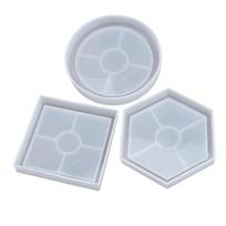 Silicone Tray Molds Epoxy Resin Casting Molds for DIY Casting Home Decoration gryna