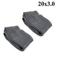 2PCS Beach Bicycle Tube 20 X 3.0 20x4.0 24x3.0 24x4.0 Bike Inner Tube For Snowmobiles Bicycles ATVs Black Tyre 20/24/26 Inch 20x3.0
