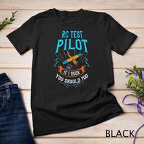 RC Plane Gift RC Pilot Model Airplane T-Shirt Unisex T-shirt 2 S