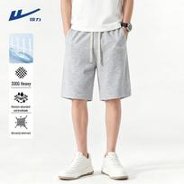 Warrior Men's Summer Casual Sports Shorts 5XL viržių pilka spalva
