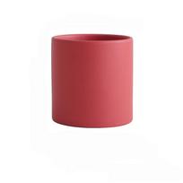 Keraminiai gėlių vazonai   Dėžutės keraminės (Red,9*9 cm) raudona