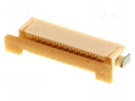 Connector: FFC/FPC | SMT | 50V | 500mA | Easy-On | PIN: 12 | Mat: polyamide