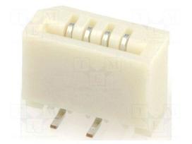 Connector: FFC/FPC | SMT | 50V | 500mA | Easy-On | PIN: 4 | tinned | 1mm