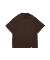Cargo Bros Sorona Basic Collared Short Sleeve T-Shirt (Brown) Free