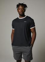 Audio Knit Functional Ringer Soft (Black) Black/Xl