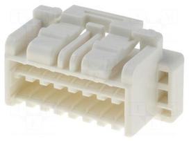 Connector: wire-board | plug | female | PIN: 16 | CLIK-Mate | straight