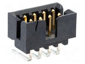 Connector: PCB-cable/PCB | socket | male | PIN: 10 | Milli-Grid | THT