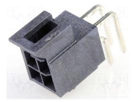 Connector: wire-board | socket | male | PIN: 4 | Nano-Fit | angled | 2.5mm