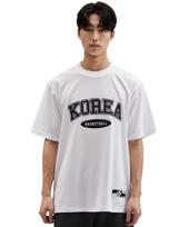 Burger Bitter Korea Arch Logo T-Shirt_White White/L