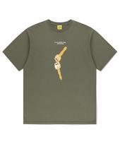 Maha Grid Smiley Key Tee Khaki(Mg2Emmt525D) Khaki/M