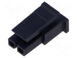 Connector: wire-board | plug | female | PIN: 2 | Micro-Fit 3.0 | 3mm | 1x2