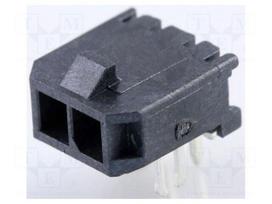 Connector: wire-board | socket | male | PIN: 2 | Micro-Fit 3.0 | 3mm | 5A