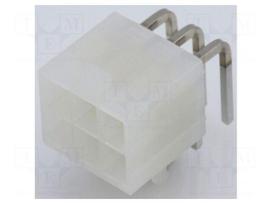 Connector: wire-board | socket | male | PIN: 6 | Mini-Fit Jr | 13A | THT