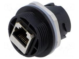 Connector: RJ45 | data transfer | PIN: 8 | Cat 5e | shielded | 8p8c | PCB