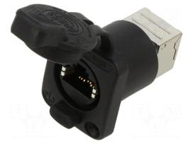 Connector: RJ45 | socket | female | data transfer | PIN: 8 | Cat 5e