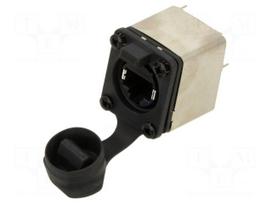 Connector: RJ45 | socket | data transfer | Cat 5e | shielded | 8p8c