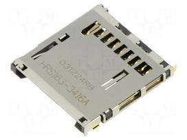 Connector: for cards | SD | push-push,reversing | SMT | on PCBs | PIN: 9