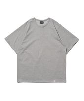 Cargo Bros Henley Neck Cool Aero Short Sleeve T-Shirt (Gray) Free
