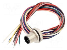 Connector: M12 | EPIC® M12 FEAM8F-0.5-M16