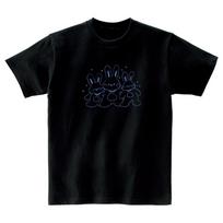 Awesome Us Three Rabbits T-Shirts_4Color Cream/Xxl