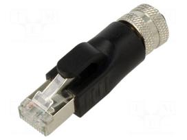 Adapter | EPIC® DATA M12D4FS-INCABLE-RJ45MS