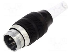 Connector: M25 | plug | male | Plating: silver plated | 250V | 10A | 691
