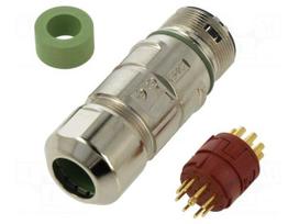 Connector: HDC | EPIC® SIGNAL M23 KIT F6 N 8+1E SLM