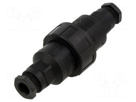 Transition: cable joint | ways: 6 | 10A | 250V | IP68,IP69K | UL94V-0
