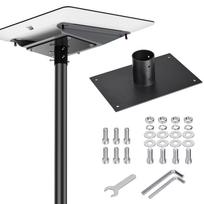 Source Factory Starlink Flat High Performance Pipe Adapter with Pole Roof Mount Options Starlink Mini Satellite Install Kit juoda