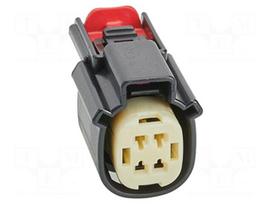 Connector: wire-wire | plug | female | MX150 | PIN: 4 | for cable | 3.5mm