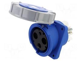Connector: AC supply 3-phase | socket | female | 125A | 230VAC | IP67