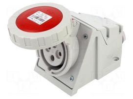 Connector: AC supply 3-phase | socket | female | 16A | 400VAC | IP67