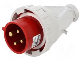Connector: AC supply 3-phase | plug | male | 16A | 400VAC | IEC 60309