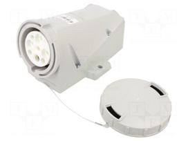 Connector: AC supply 3-phase | socket | female | 63A | 400VAC | IP67