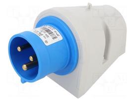 Connector: AC supply 3-phase | socket | male | 32A | 400VAC | IEC 60309