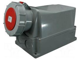 Connector: AC supply 3-phase | socket | female | 125A | 400VAC | IP67