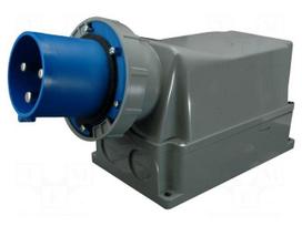 Connector: AC supply 3-phase | socket | male | 125A | 230VAC | IP67