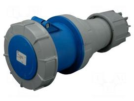 Connector: AC supply 3-phase | plug | female | 125A | 230VAC | IP67