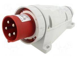 Connector: AC supply 3-phase | socket | male | 63A | 400VAC | IEC 60309