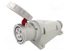 Connector: AC supply 3-phase | socket | female | 63A | 400VAC | IP67