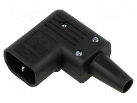 Connector: AC supply | plug | 10A | 250VAC | 250V | unshielded | -25÷70°C