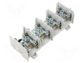 Splice terminal: distribution block | 232A | screw terminal | grey