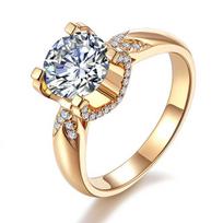 Nauji Briliantiniai Solitaire kubiniai cirkoniniai žiedai Moteriški vestuviniai žiedai V dizaino elegantiški vestuviniai sužadėtuvių žiedai Prabangūs klasikiniai papuošalai 10