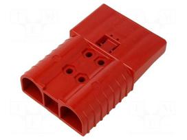 Connector: DC supply | 320A | 600V | crimped | red