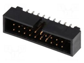 Connector: IDC | pin header | male | PIN: 20 | straight | THT